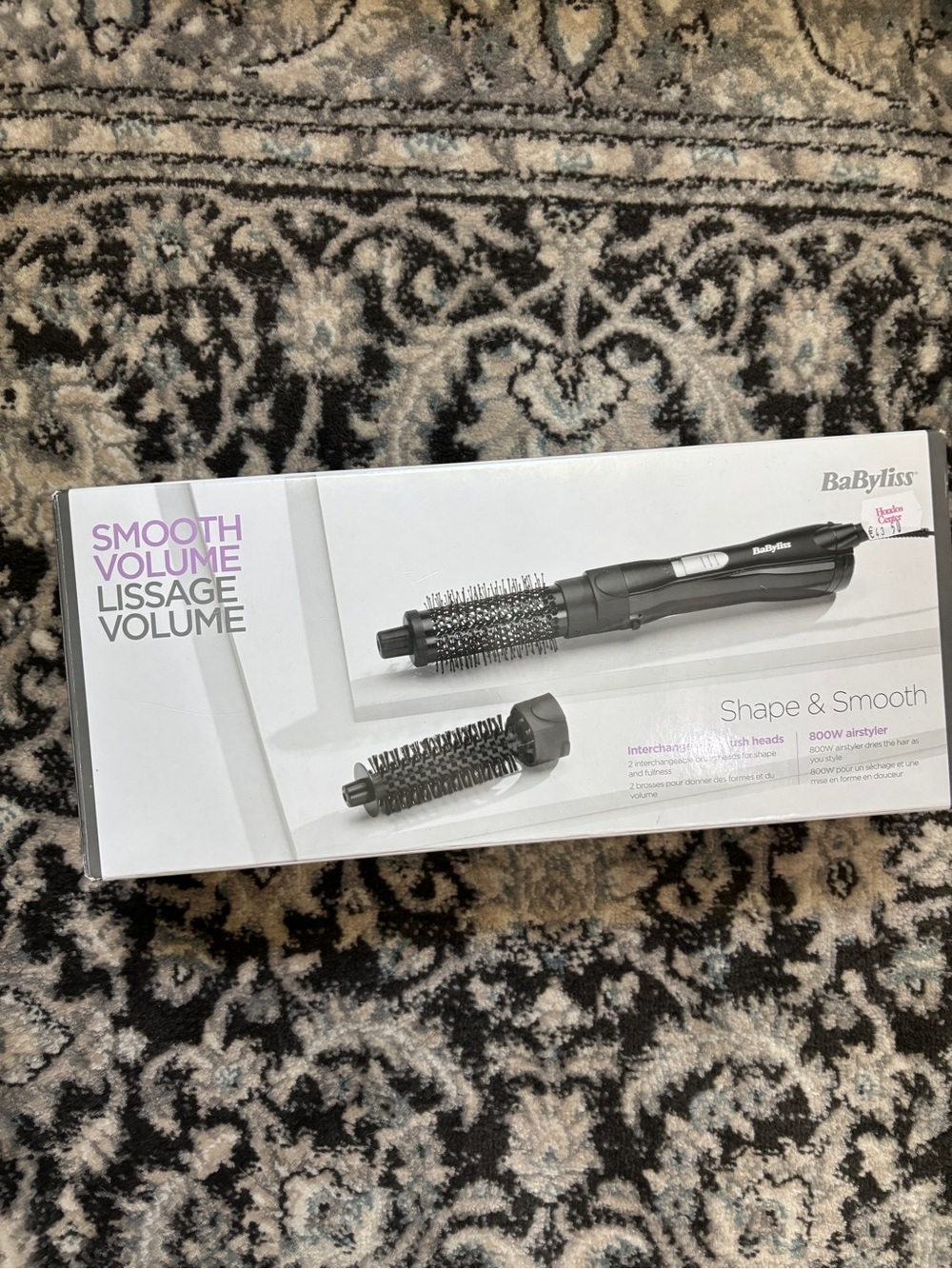 Babyliss hot air brush styler